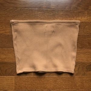Tan Tube Top